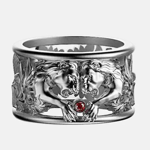 Alliance Lion Argent By Art Caribe