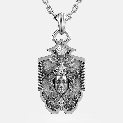 pendentif méduse