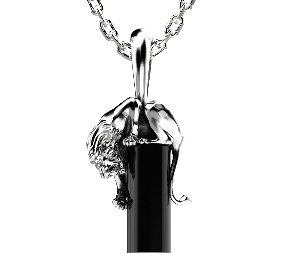 Art-Caribe.com Pendentif lion argent By Art Caribe